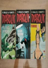 Lotto 3 fumetti Diabolik, il giallo a fumetti - copertina