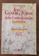 Idee Generi e Forme della Comunicazione Letteraria