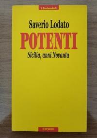 Potenti, Sicilia, anni Novanta - Saverio Lodato - copertina