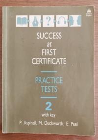 Success at first certificate 2 - copertina