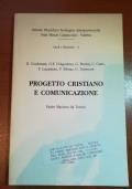 Progetto cristiano e comunicazione - Mariano da Torino - copertina