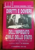 Diritti e doveri dell’impiegato civile dello stato - copertina