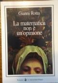 La matematica non è un’opinione di Gianni Rotta - copertina