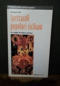 Spettacoli popolari siciliani - Un viaggio nel folklore siciliano - Giuseppe Pitrè - copertina