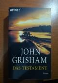 Das Testament - John Grisham - copertina