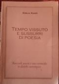 Tempo vissuto e sussurri di poesia di Emilia Ramò - copertina