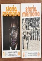 Rivista storia e memoria 2 volumi