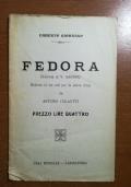 Fedora - Umberto Giordano - copertina