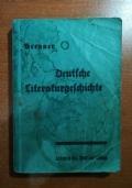 Deutiche literaturgefchichte di F. Brenner - copertina