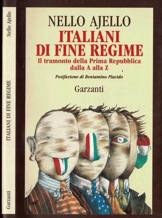 Italiani di fine regime - Nello Ajello - copertina