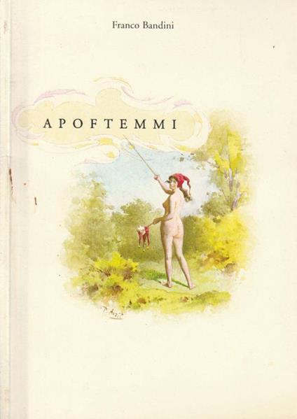 Apoftemmi - Franco Bandini - copertina