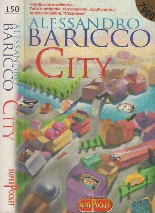 City - Alessandro Baricco - copertina