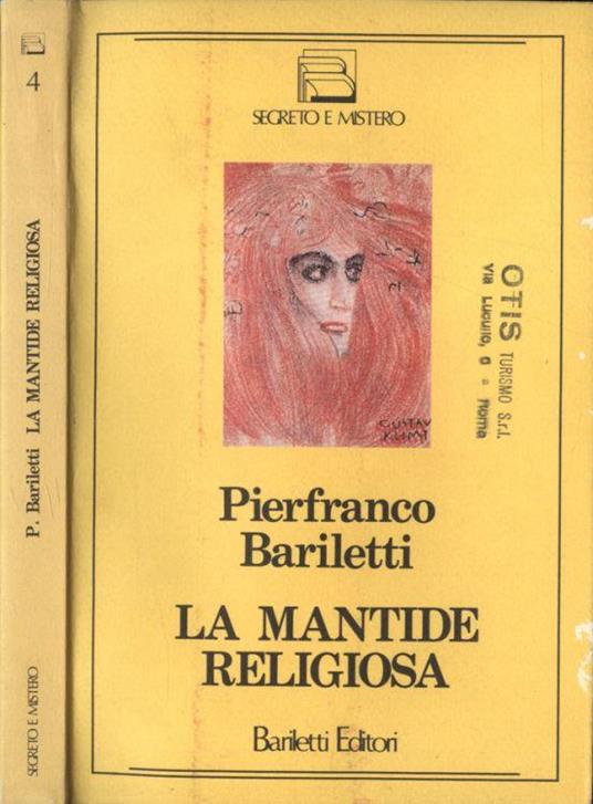 La mantide religiosa - Pierfranco Bariletti - copertina