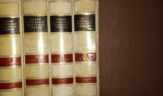 Grande dizionario della lingua italiana vol.I, II, III, IV - Salvatore  Battaglia - Libro Usato - UTET - | IBS