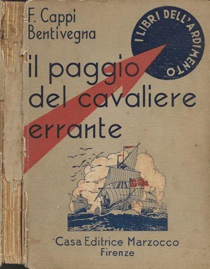 Il paggio del cavaliere errante - Ferruccia Cappi Bentivegna - copertina