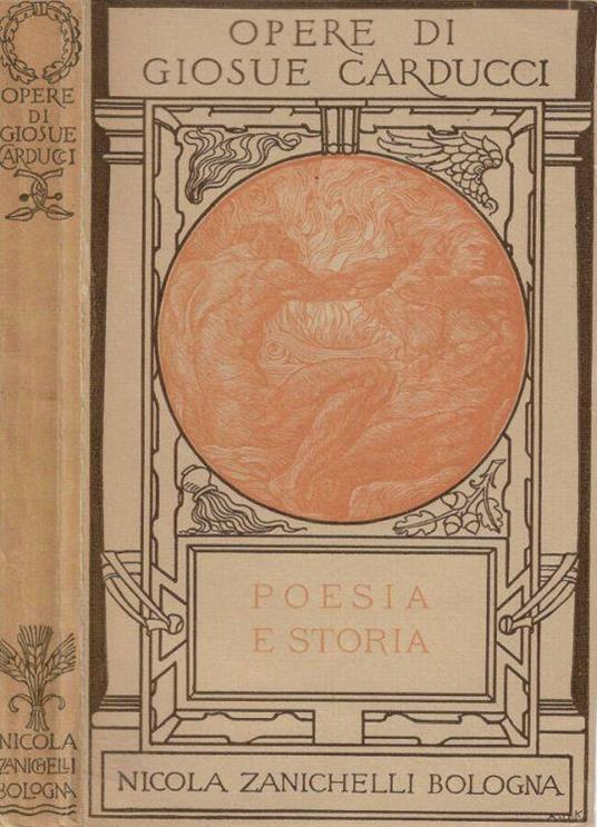 Poesia e storia - Giosuè Carducci - copertina