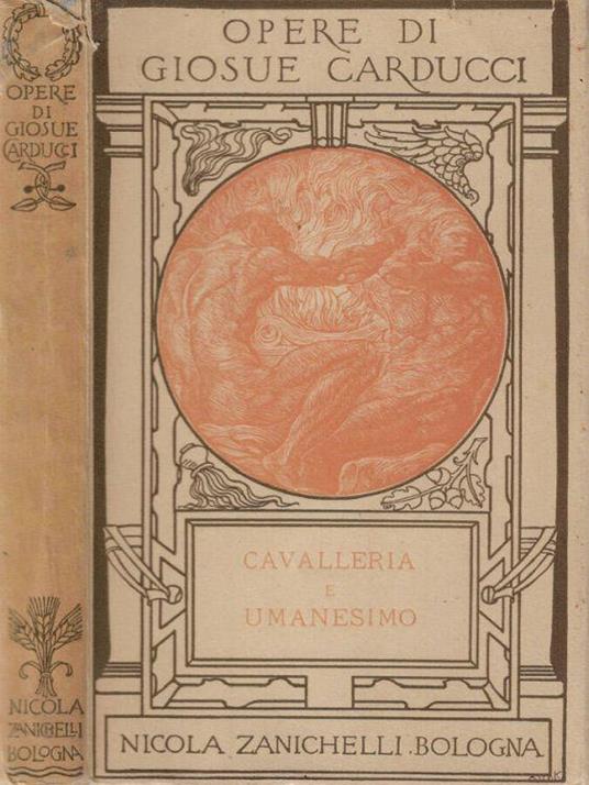 Cavalleria e umanesimo - Giosuè Carducci - copertina