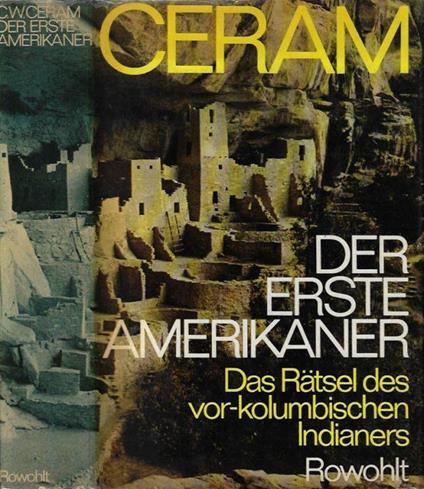 Der erste Amerikaner - C. W. Ceram - copertina