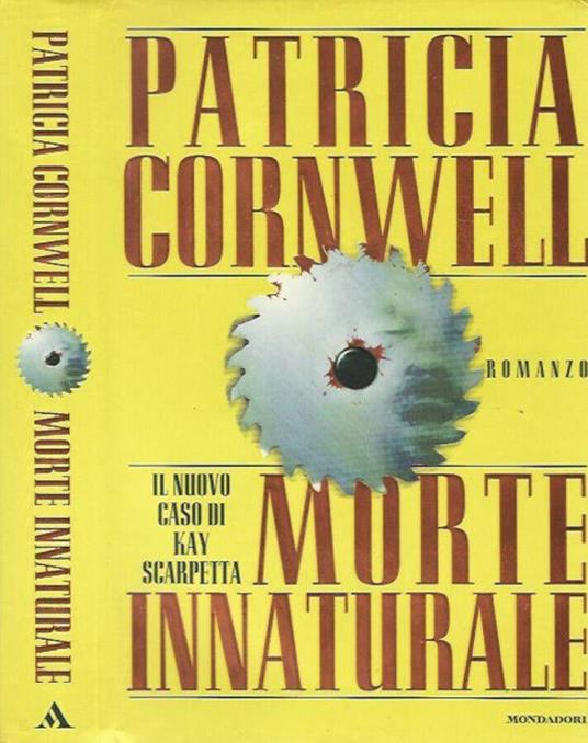 Morte innaturale - Patricia D. Cornwell - copertina