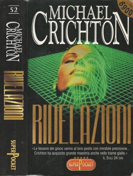 Rivelazioni - Michael Crichton - copertina