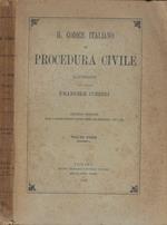 Il codice civile italiano di procedura civile Vol. III