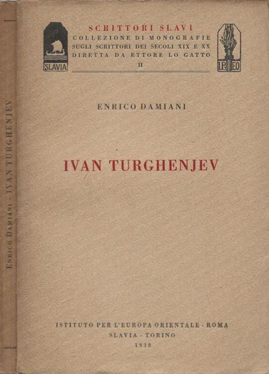 Ivan Turghenjev - Enrico Damiani - copertina