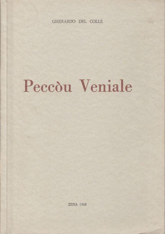 Peccòu Veniale - Gherardo Del Colle - copertina