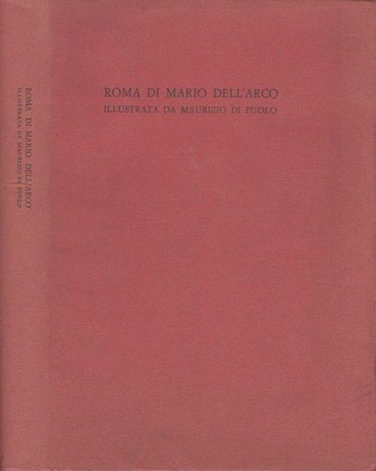 Roma di Mario Dell'Arco - Mario Dell'Arco - copertina