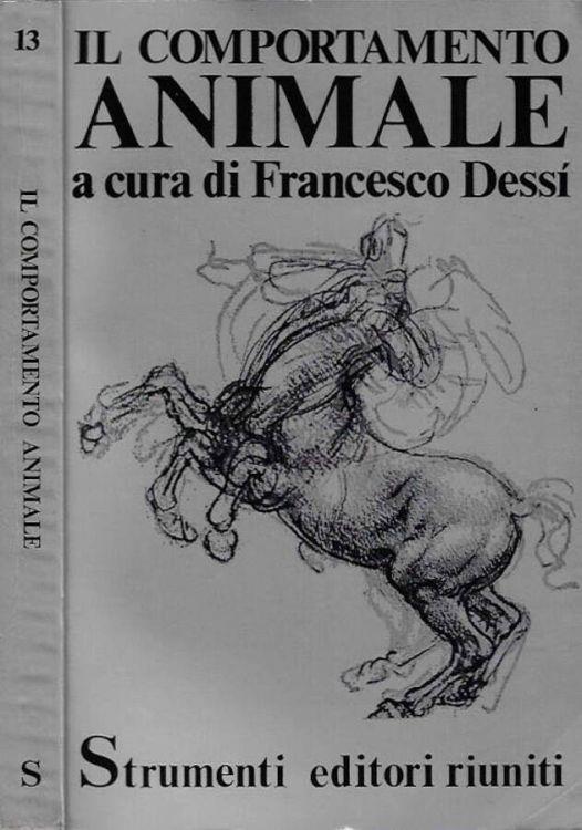 Il comportamento animale - Francesco Dessì - copertina