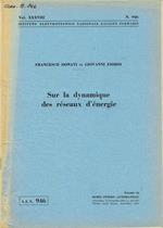 Sur la dynamique des réseaux d'énergie