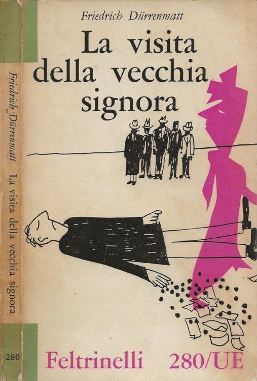 La vista della vecchia signora - Friedrich Durrenmatt - copertina