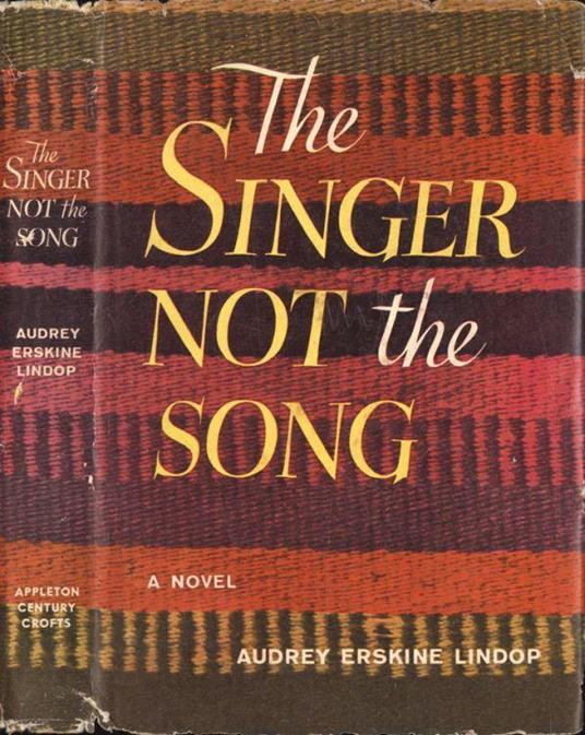 The singer, not the song - Audrey Erskine Lindop - copertina