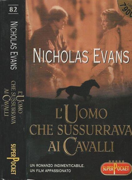 L' uomo che sussurrava ai cavalli - Nicholas Evans - copertina