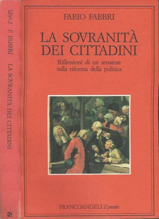 La sovranità dei cittadini - Fabio Fabbri - copertina