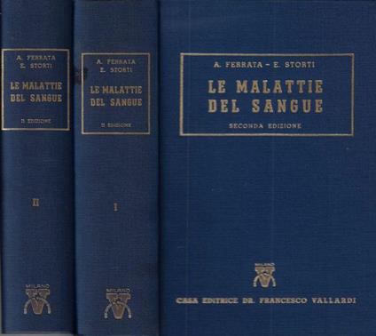 Le malattie del sangue - Adolfo Ferrata - copertina