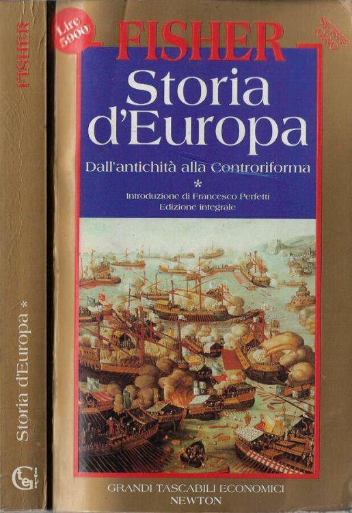 Storia d'Europa tomo I - Herbert A. Fisher - copertina