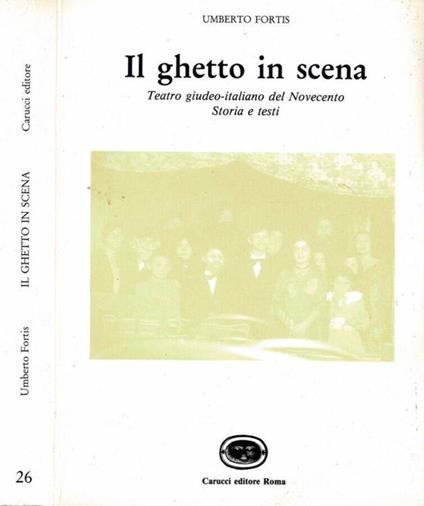 Il ghetto in scena - Umberto Fortis - copertina