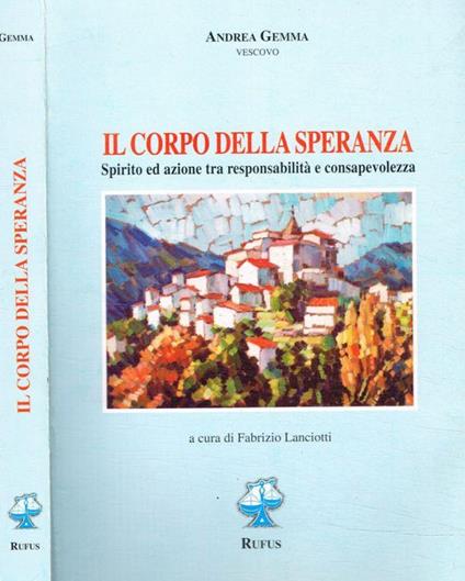 Il corpo della speranza - Andrea Gemma - copertina