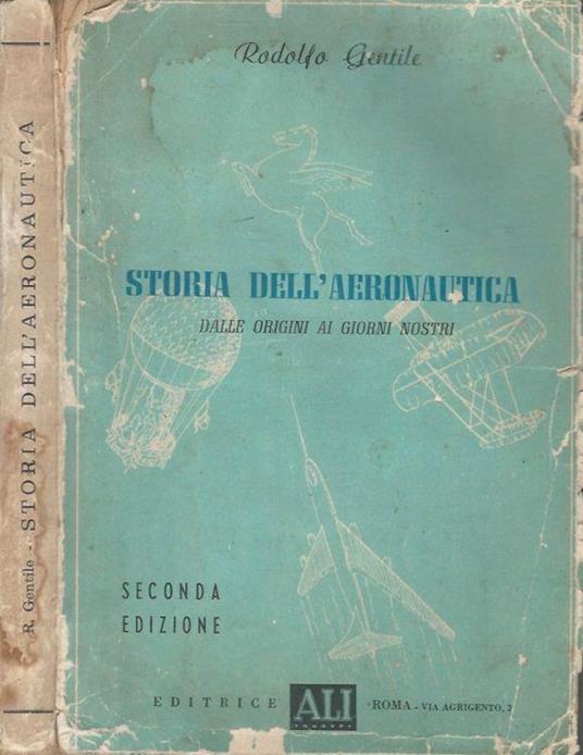 Storia dell'aeronautica - Rodolfo Gentile - copertina