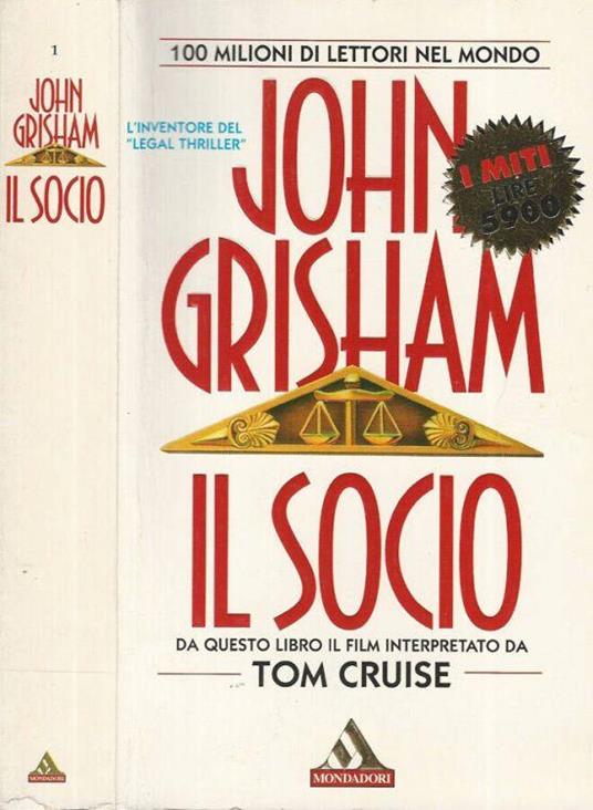 Il socio - John Grisham - copertina
