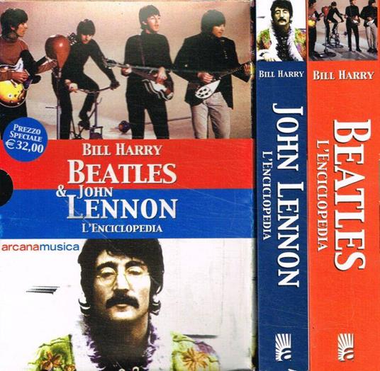 Beatles & John Lennon l'enciclopedia 2voll - Bill Harry - copertina