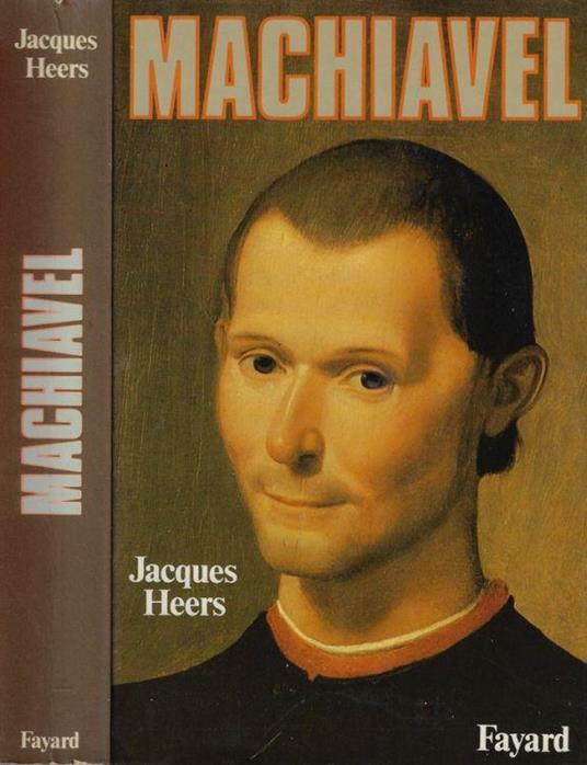 Machiavel - Jacques Heers - copertina