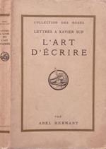 L’art d’écrire