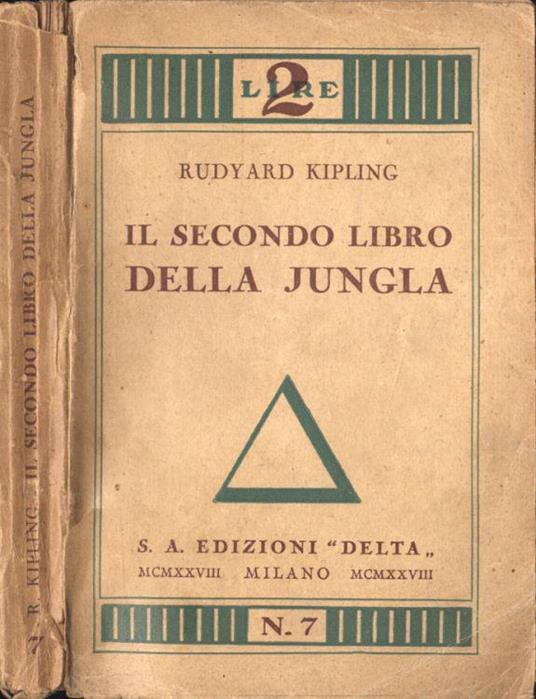 Il secondo libro della giungla - Rudyard Kipling - copertina