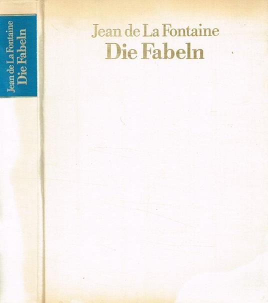 Die Fabeln - Jean de La Fontaine - copertina