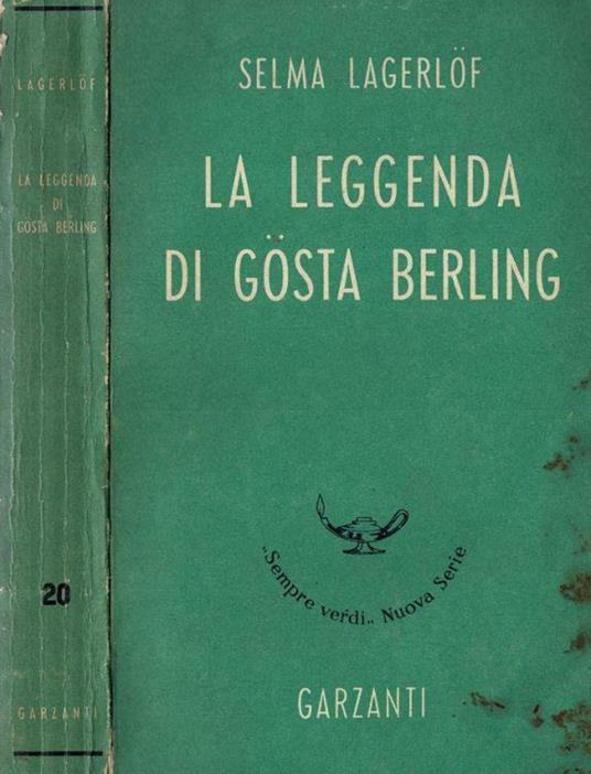 La leggenda di Gosta Berling - Selma Lagerlof - copertina