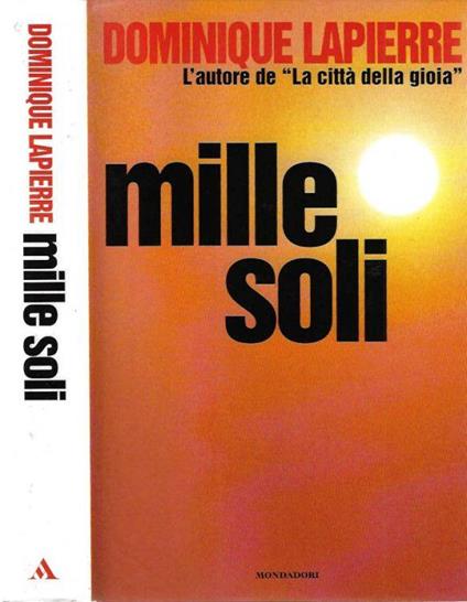 Mille soli - Dominique Lapierre - copertina