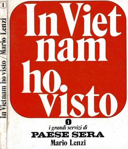 In Vietnam ho visto - Mario Lenzi - copertina