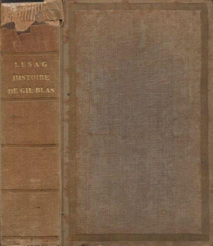 Histoire de Gil-Blas de santillane - A.-René Lesage - copertina