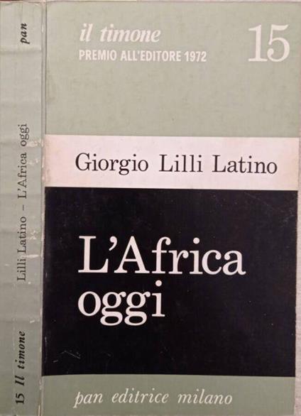 L’Africa oggi - Giorgio Lilli Latino - copertina